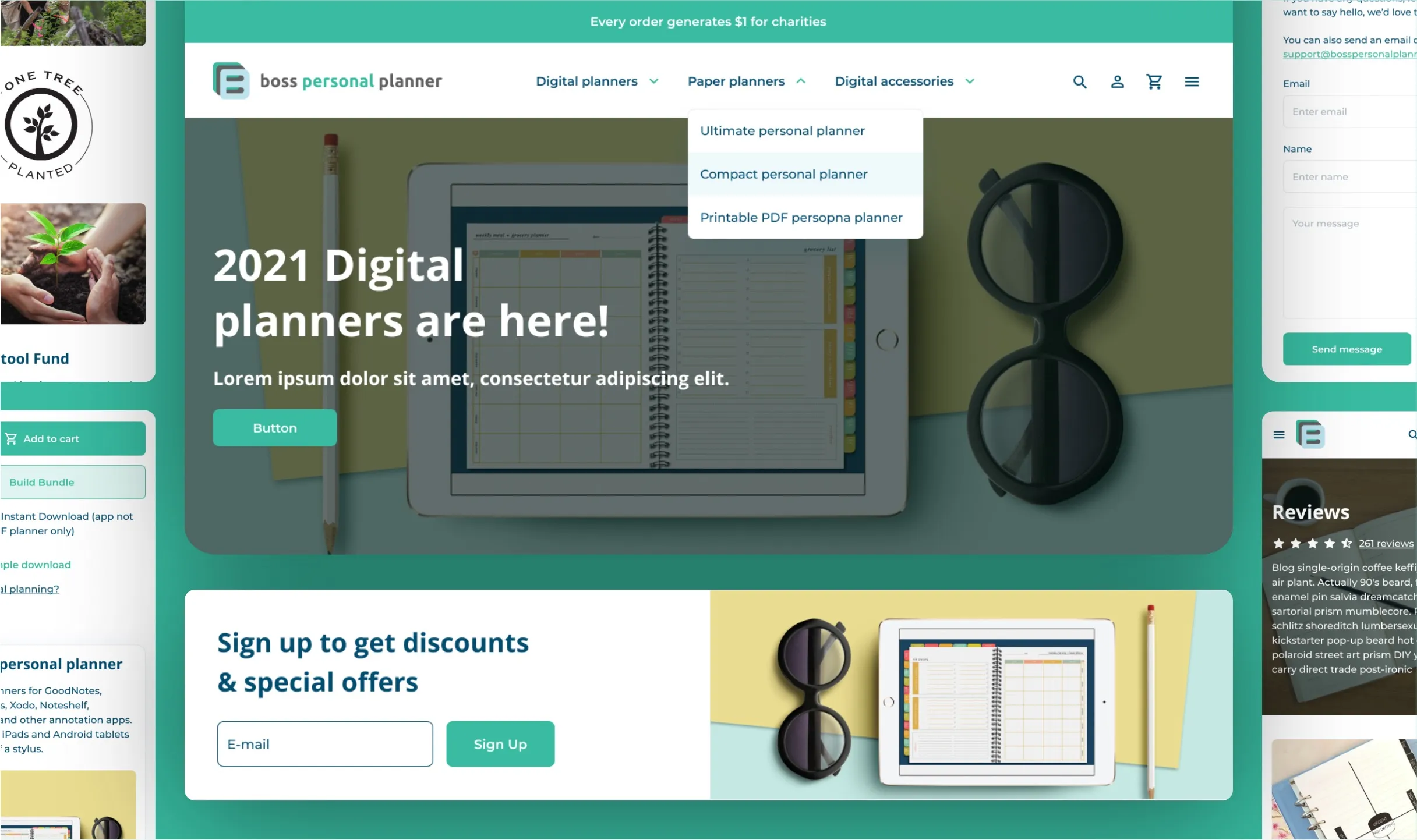 Boss Personal Planner storefront